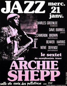 Archie Shepp quintet