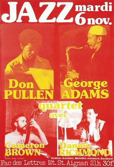 George Adams - Don Pullen quartet